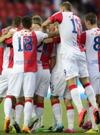 Fotbalová Slavia má důvod k radosti, po dvou kolech Synot ligy má šest bodů