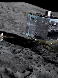 Průzkumný modul Philae na kometě 67P/Čurjumov-Gerasimenko