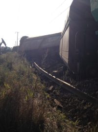 Nehoda vlaku u Převýšova nedaleko Chlumce nad Cidlinou