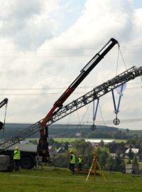 První příhraniční cvičení v úterý absolvovali energetici a hasiči z Čech i Německa