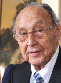Bývalý ministr zahraničí Spolkové republiky Německo Hans-Dietrich Genscher