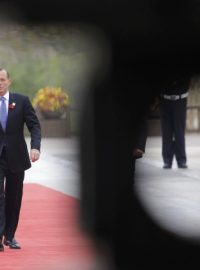 Australský premiér Tony Abbott na setkání zemí APEC v Pekingu