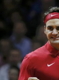 Rozhodující třetí bod ve finále Davis Cupu získal pro Švýcarsko Roger Federer