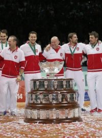 Švýcarský tým vyhrál Davis Cup poprvé v historii
