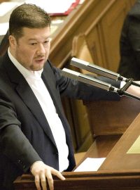 Poslanecká sněmovna 3.12.2014, Tomio Okamura