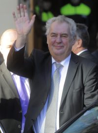 Prezident Miloš Zeman v Chrudimi