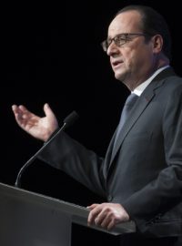 Francouzský prezident Francois Hollande navštívil Institut arabského světa