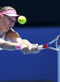 Lucie Hradecká se v 1. kole na Australian Open postarala o senzaci, když vyřadila Srbku Anu Ivanovičovou