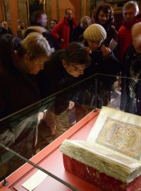 Originál Vyšehradského kodexu je vystaven po téměř padesáti letech