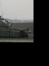 Tank proruských povstalců v Donbasu