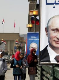 Ruský prezident Vladimir Putin dorazil do Káhiry na dvoudenní návštěvu