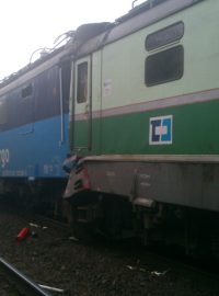 Nehoda nákladních vlaků u Žalhostic na Litoměřicku