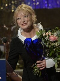 Herečka Vilma Cibulková získala Cenu Thálie v kategorii činohry