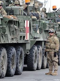 Americký vojenský konvoj v ČR, Vyškov kasárna