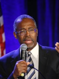 Kandidát republikánů na prezidenta USA Ben Carson