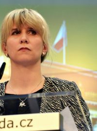 Náměstkyně ministra pro legislativu a lidská práva Kateřina Valachová ( na  snímku z března 2014)