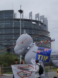 Protesty proti partnerství TTIP