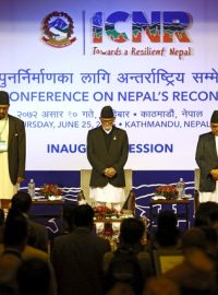 Dárcovská konference zástupců zemí a mezinárodních organizací na pomoc Nepálu se uskutečnila v Káthmándú