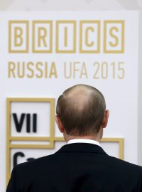 Ruský prezident Vladimir Putin na summitu zemí BRICS v ruské Ufě