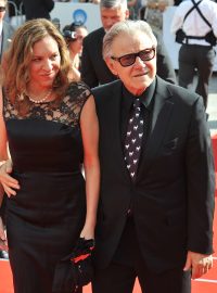 50. Mezinárodní filmový festival Karlovy Vary, Harvey Keitel s manželkou Daphnou Kastner