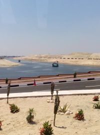 Nové rameno Suezského průplavu
