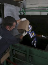 Rusko zlikvidovalo na 320 tun sýrů, šunky a dalších potravin