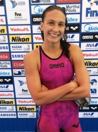 Barboru Závadovou čeká na plaveckém MS její poslední start na nejsilnější trati 400m polohově