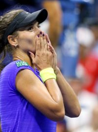 Petra Cetkovská neměla daleko k slzám, ve 2. kole US Open porazila čtvrtou nasazenou hráčku turnaje