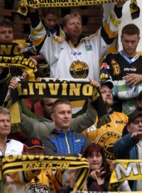 Fanoušci Litvínova se mohli hned v úvodním utkání extraligy čtyřikrát radovat z gólu