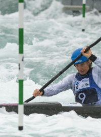 Kajakářka Štěpánka Hilgertová postoupila v Londýně do semifinále světového šampionátu