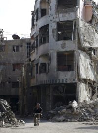 Válka se nevyhnula ani hlavnímu městu Sýrie Damašku
