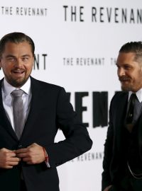 Leonardo DiCaprio a Tom Hardy, hlavní hvězdy snímku Revenant Zmrtvýchvstání
