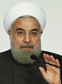 Íránský prezident Hasan Ruhání
