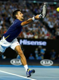 Srbský tenista Novak Djokovič v semifinále Australian Open