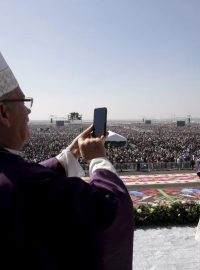 Kázání papeže Františka sledovalo v mexickém Ecatepecu 300 tisíc lidí