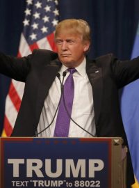 Republikán Donald Trump slaví v Nevadě vítězství
