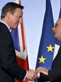 David Cameron, Francois Hollande