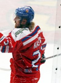 Útočník české hokejové reprezentace Lukáš Kašpar