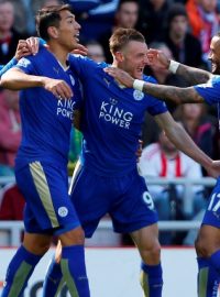 Jamie Vardy vstřelil během sezony 22 gólů