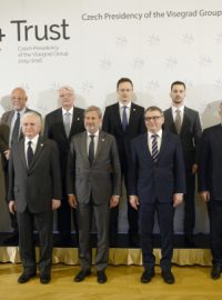 Schůzka ministrů zahraničí visegrádské skupiny a zemí Východního partnerství