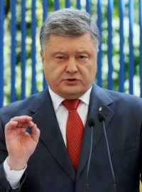 Ukrajinský prezident Petro Porošenko