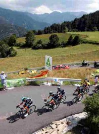 Tour de France v Pyrenejích