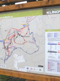 Po úplném dokončení areálu mají stezky v trail parku měřit 25 kilometrů