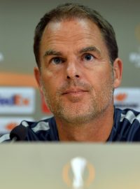 Trenér Interu Milán Frank de Boer chce v Evropské lize triumfovat