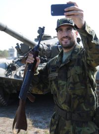 David Svoboda a tank T-72M