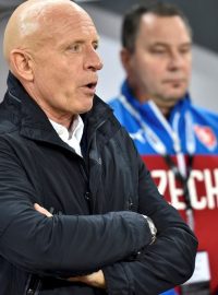 Trenér české fotbalové reprezentace Karel Jarolím