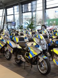 Policisté v brně převzali první dodávku nových služebních motocyklů