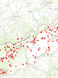 ROP Severozápad – mapa projektů zmíněných v policejním obvinění
