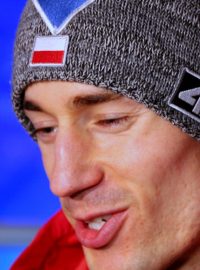 Polský skokan na lyžích Kamil Stoch