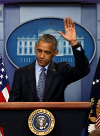 Barack Obama na poslední tiskové konferenci